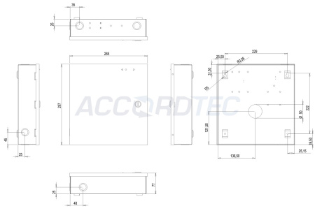 ББП-80 исп.1 Блок бесперебойного питания ACCORDTEC, 12 В, 8 A